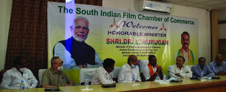 Centre is committed to ease of doing business in film industry, says Union MoS Dr L Murugan
