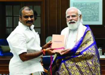After becoming RS MP, Union MoS Dr L Murugan calls on Prime Minister Narendra Modi