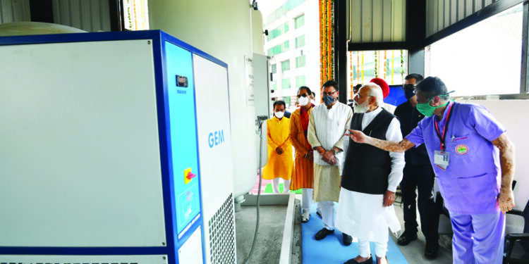 Modi dedicates 35 PSA oxygen plants under PM CARES fund