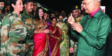 Prez Kovind interacts with troops of Army’s Northern Command at J&K’s Udhampur