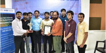 Gujarat’s pride: Silver Oak University adjudged IEEE Outstanding Student Branch in R10