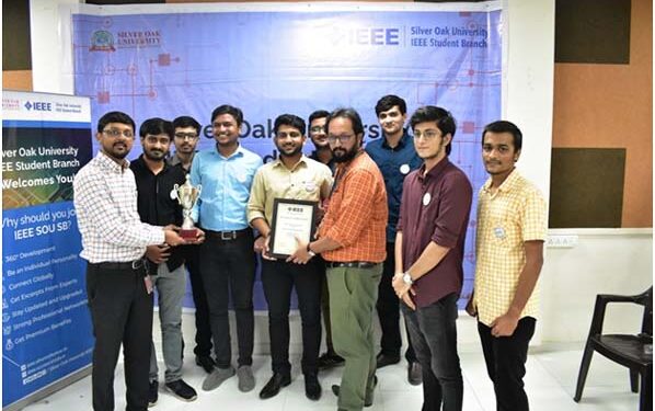 Gujarat’s pride: Silver Oak University adjudged IEEE Outstanding Student Branch in R10