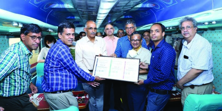 In a first, S Railway gets 3 IMS certificates for Chennai – Mysore – Chennai Shatabdi Express train