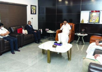 Tata Sons’ chairman calls on TN CM Stalin