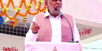 Rupala dedicates new building of Shri Saraswati Vidhyamandir in Surendranagar Dist