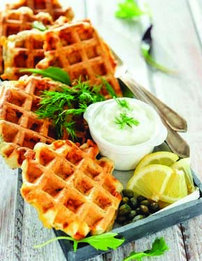 Weekend Special: Wonder Waffle Savoury Treat