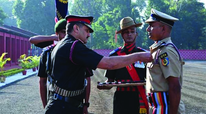 NCC inducts 258 Associate NCC Officers at OTA passing out parade in Kamptee