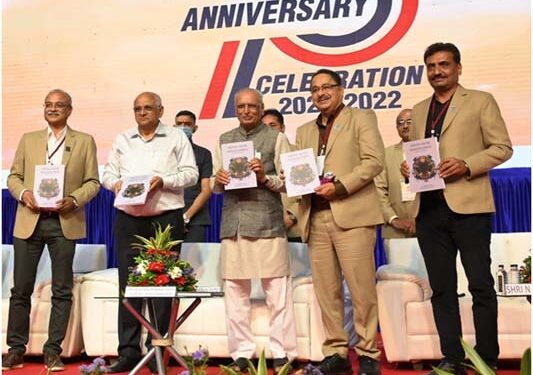Gujarat CM Patel launches realtor, town planner NK Patel’s 2nd book on urban development