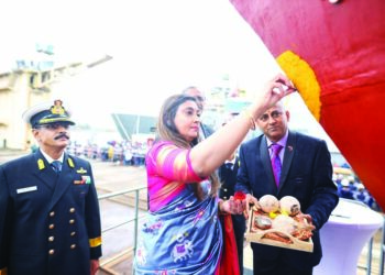 Indian Navy launches seventh frigate of P1135.6  Tushil with ‘stealth technology’ in Russia