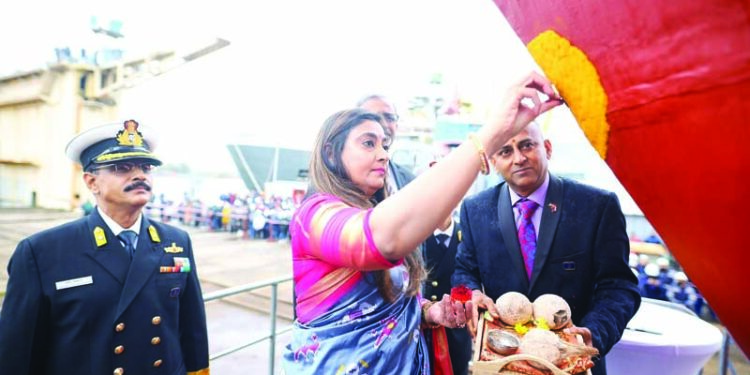 Indian Navy launches seventh frigate of P1135.6  Tushil with ‘stealth technology’ in Russia