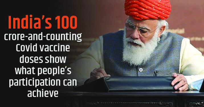 A Billion Vaccinated – unbelievable – take pride