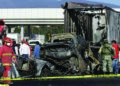 19 dead after truck crashes into cars at toll booth in Mexico