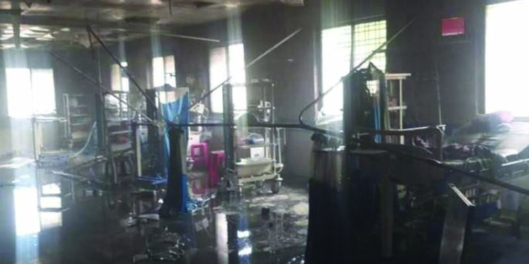 10 COVID-19 patients killed as flames erupt inside ICU in Ahmadnagar hospital