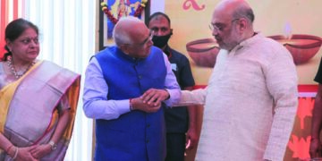 Get-together: Gujarat CM Bhupendra Patel, BJP leaders get Home Minister Amit Shah’s blessings in Ahmedabad