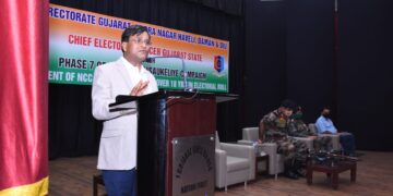 NCC Directorate Gujarat, SEC launch voters’ enrolment drive to cover youth of 18 & above