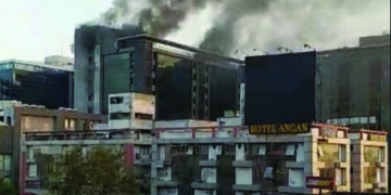 Ahmedabad fire brigade contains blaze in two commercial complexes