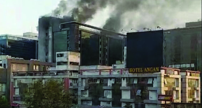 Ahmedabad fire brigade contains blaze in two commercial complexes