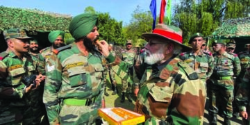 Our soldiers are the ‘suraksha kawach’ of ‘Maa Bharti’: PM Modi to army jawans