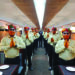 Seers see red in saffron dress code of waiters, threatens to stop Ramayan Express; Railways changed attire on Monday
