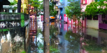 Rains continue to batter Puducherry, throw normal life out of gear