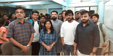 Short Film Writer Raghav holds workshop on creative, entrepreneurial opportunities