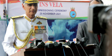 Indian Navy gets more teeth as it commissions 4th Scorpene-class submarine INS Vela in Mumbai