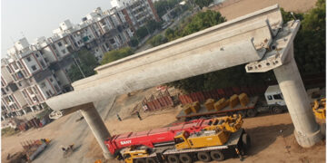 Gujarat Metro Rail Corporation successfully launches first U Girder under Ahmedabad Phase-II