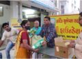 CSR: Heritage Infraspace & Sarthi Foundation donate grocery kits, sweets to widows
