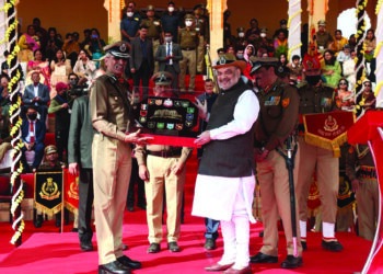 57th BSF Raising Day: Govt is committed to provide world-class technologies to secure borders, says Amit Shah