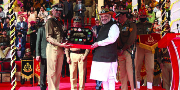 57th BSF Raising Day: Govt is committed to provide world-class technologies to secure borders, says Amit Shah