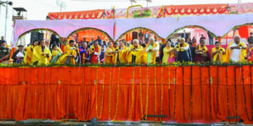 To get divine power for delivering good governance, CMs, Dy CMs of 12 BJP-ruled states visit Ayodhya