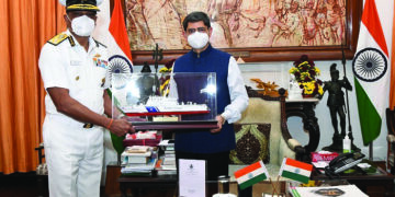 ICG Director-General Krishnaswamy Natarajan pays courtesy call on TN Governor