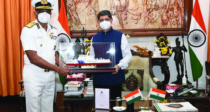 ICG Director-General Krishnaswamy Natarajan pays courtesy call on TN Governor