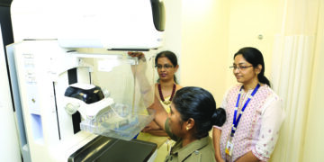 450 Greater Chennai Policewomen take part in MGM Healthcare’s breast cancer awareness camp 