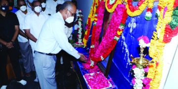 Southern Railway observes Mahaparinivaran Diwas of Bharat Ratna Dr BR Ambedkar
