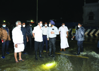 CM Stalin declares closure of government offices, schools, colleges as heavy rains lash Chennai, adjoining dists