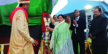 GRSE launches first indigenously built  survey vessel ‘Sandhayak’ for Indian Navy