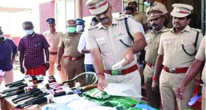 TN police seize over 20 kg of heroin worth Rs 21 cr, nab 6 in Thoothukudi