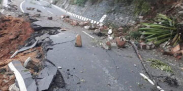 Second time in a month Tirumala ghat road closed  following landslides