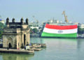 Navy Day: World’s largest flag becomes nation’s pride at Gateway of India in Mumbai