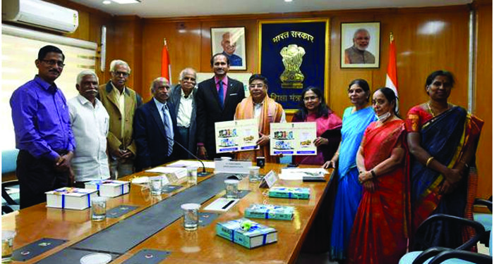 Minister releases Hindi translation of Tolkāppiyam, Kannada translations of 9 books of Classical Tamil literature