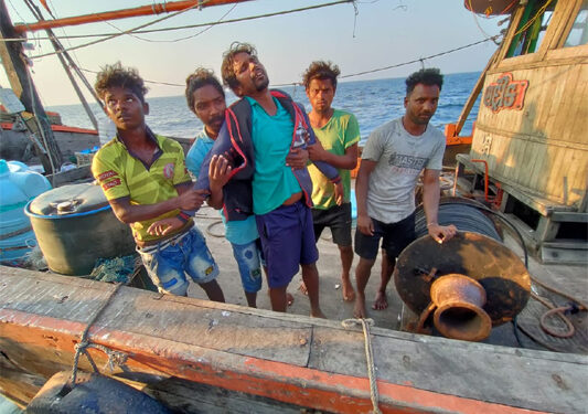 ICG evacuates snakebite victim from fishing boat in midsea off  Veraval coast