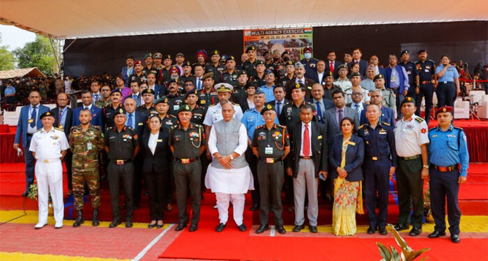 Defence Minister witnesses multi-agency HADR exercise PANEX-21 in Pune