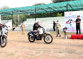 GOC of Golden Katar Division flags off BRO Motorcycle Expedition in Ahmedabad            