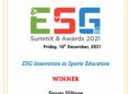 Sportz Village recognised for driving social change through play, sports education, bags 2 ESG India Awards 2021