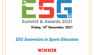 Sportz Village recognised for driving social change through play, sports education, bags 2 ESG India Awards 2021