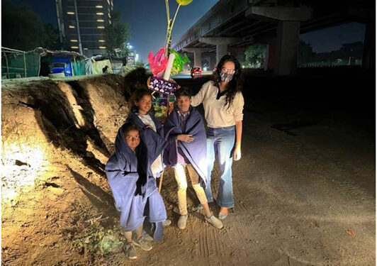 Ahmedabad-based charity body, WELTT, donates blankets to the ‘un-blanketed’