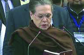 Sonia Gandhi slams govt on farmers’ issue, condemns suspension of 12 Rajya Sabha MPs