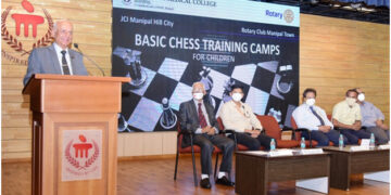 MAHE Pro-Chancellor Dr HS Ballal opens chess camp series to fund poor child cancer patients