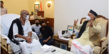 Pujya Morari Bapu meets Maharashtra Governor Bhagat Singh Koshyari
